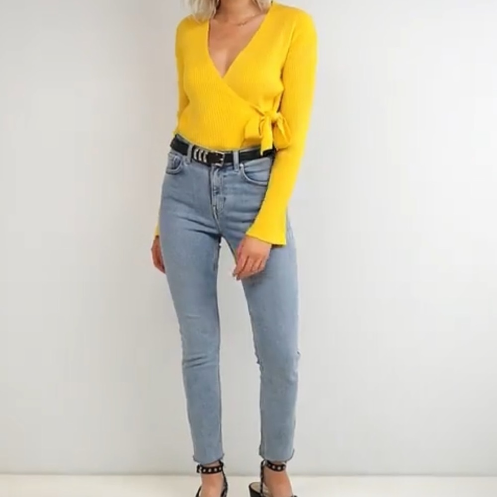 ASOS wrap sweater
